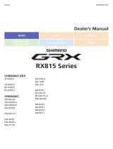 Shimano ST-RX815 Dealer's Manual