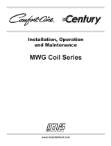 COMFORT-AIRE MWG36TC-B Operating instructions