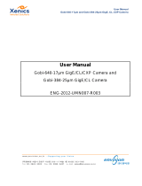 Envision Xenics Gobi-640-17mm User manual