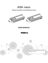 RGBlink ASK nano set User manual