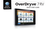 Rand McNally OverDryve 7 RV Quick start guide