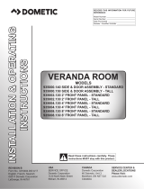 Dometic Veranda Room Operating instructions