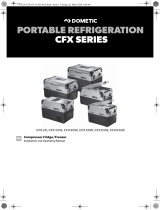 Dometic CFX28, CFX35W, CFX40W, CFX50W, CFX65W, CFX65DZ Operating instructions