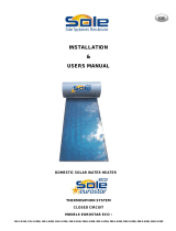 Sole EUROSTAR ECO 150-1-S200 Installation & User Manual