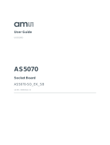 AMS AS5070 Socket Board User guide