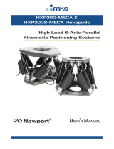 Newport HXP200-MECA & HXP200S-MECA User manual