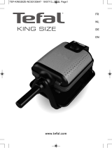 Tefal King Size WM756D User manual
