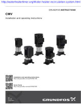 Grundfos CMV 3 Installation And Operating Instructions Manual