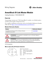 Allen-Bradley ArmorBlock 1732E-8IOLM12R Wiring Diagrams