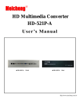 Meicheng HD-521P-A Owner's manual
