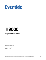 Eventide H9000 Owner's manual