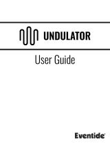 Eventide Undulator  User manual