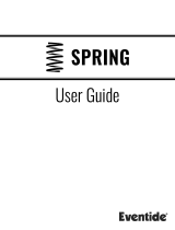 Eventide SPRING User guide