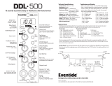 Eventide DDL-500 Reference guide