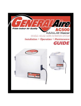 General AC500 Owner's manual