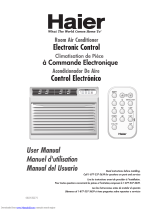 Haier HWR08XC5T Owner's manual