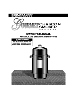 Brinkmann Gourmet 852-7080-0 Owner's manual