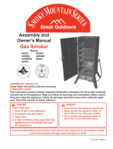 Great Outdoors 3405G Owner's manual