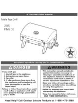 Smoke Hollow 205-DS Owner's manual