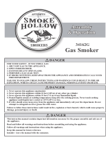 Smoke Hollow 34162G Owner's manual