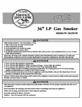 Smoke Hollow 3615gw Owner's manual