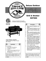 Smoke Hollow SH7000 Owner's manual