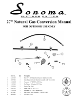 Sonoma KCC-SGR27NGCK Owner's manual