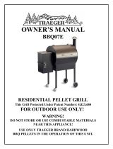 Traeger BBQ070 Owner's manual