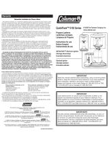 Coleman 2000003050 Owner's manual