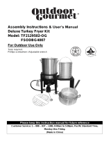Outdoor Gourmet TF2129502-OG Owner's manual