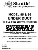 Skuttle 55-UD Owner's manual