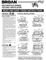 Broan 755 Installation guide