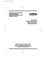 DeLonghi DFH450M W/G Owner's manual