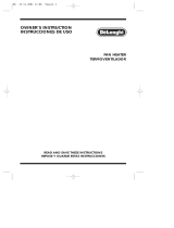 DeLonghi DFH469M W/G Owner's manual