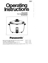 Panasonic SR-42F Owner's manual