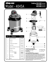 Shop Vac 4045A Owner's manual