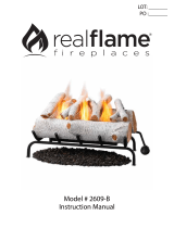 Real Flame 2609 Owner's manual