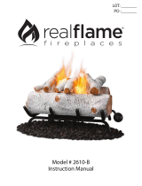 Real Flame 2610 Owner's manual