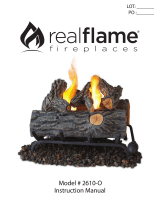 Real Flame 2610 Owner's manual