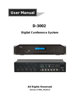 PTN D-3002 User manual