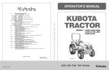 Kubota L4240 User manual