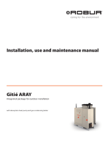 Robur GITIE' ARAY Installation, Use And Maintenance Manual