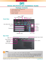 DFI EC531-KH/EC532-KH Installation Guide User manual