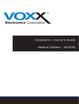 Voxx ACA101D User manual