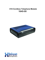 XBLUE Networks X16 Cordless Telephone Module User guide