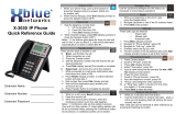 XBLUE Networks X3030 Reference guide