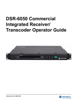 Motorola DSR-6050 User manual