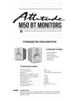 Attitude M50 BT Monitors User manual