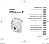 Fujifilm Instax Mini 11 Blue User manual