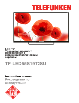 Telefunken TF-LED55S19T2SU User manual